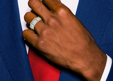 14k Two-tone Rings Style B63773 - Classique Jewelry Inc.