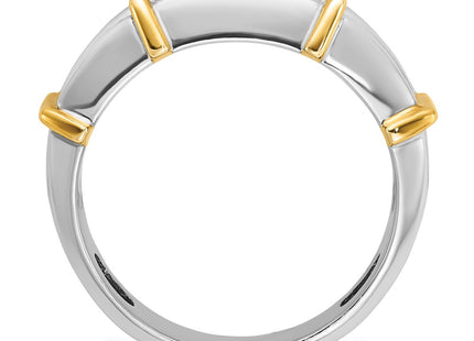 14k Two-tone Rings Style B63773 - Classique Jewelry Inc.