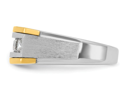 14k Two-tone Rings Style B63774 - Classique Jewelry Inc.