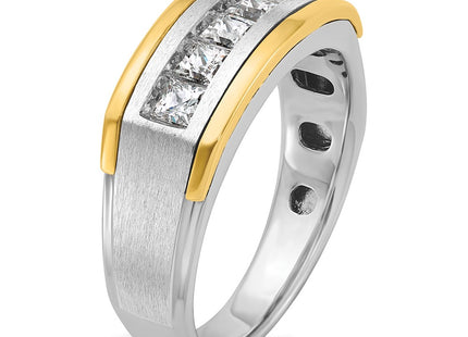 14k Two-tone Rings Style B63774 - Classique Jewelry Inc.