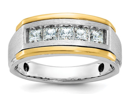 14k Two-tone Rings Style B63774 - Classique Jewelry Inc.
