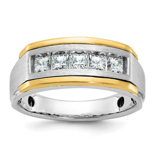 14k Two-tone Rings Style B63774 - Classique Jewelry Inc.