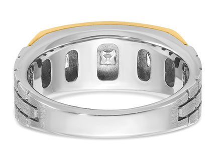 14k Two-tone Rings Style B63776 - Classique Jewelry Inc.