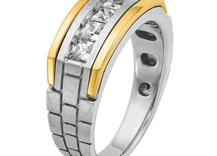 14k Two-tone Rings Style B63776 - Classique Jewelry Inc.