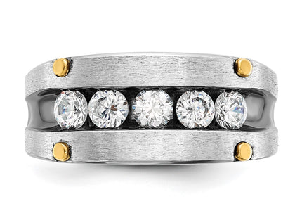 14k Two-tone Rings Style B63782 - Classique Jewelry Inc.