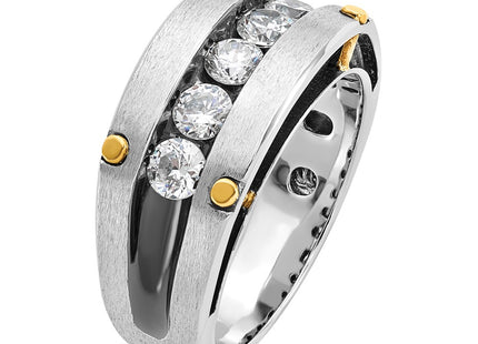 14k Two-tone Rings Style B63782 - Classique Jewelry Inc.