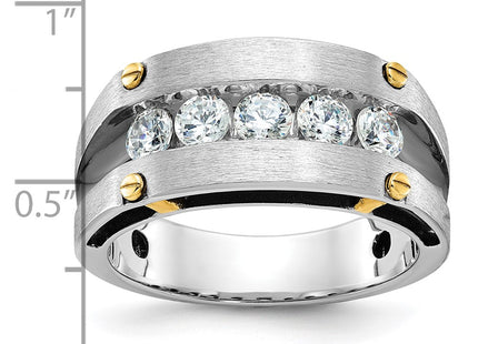 14k Two-tone Rings Style B63782 - Classique Jewelry Inc.