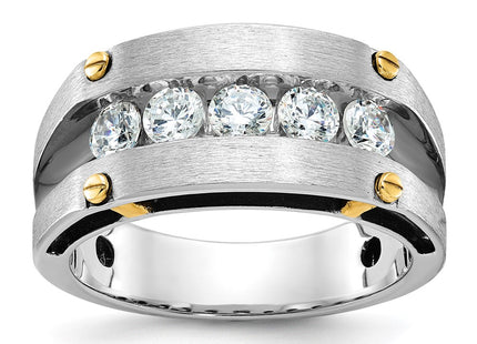 14k Two-tone Rings Style B63782 - Classique Jewelry Inc.