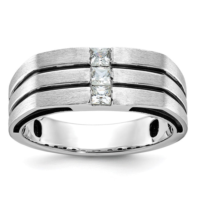 14k White Gold Rings Style B63803 - Classique Jewelry Inc.