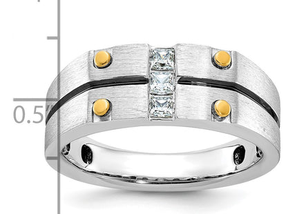 14k Two-tone Rings Style B63826 - Classique Jewelry Inc.