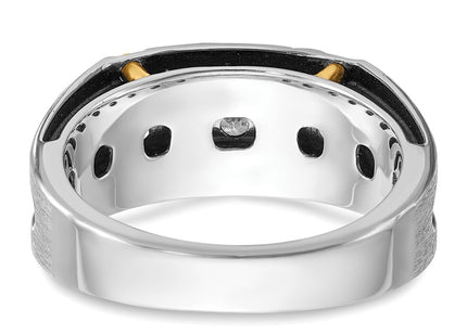 14k Two-tone Rings Style B63859 - Classique Jewelry Inc.