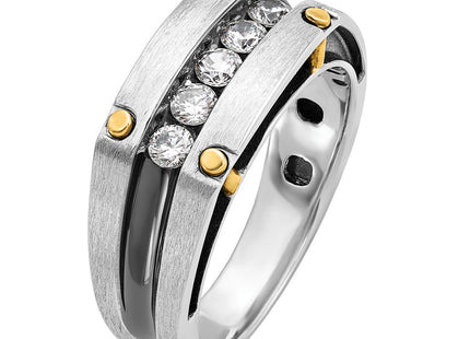 14k Two-tone Rings Style B63859 - Classique Jewelry Inc.