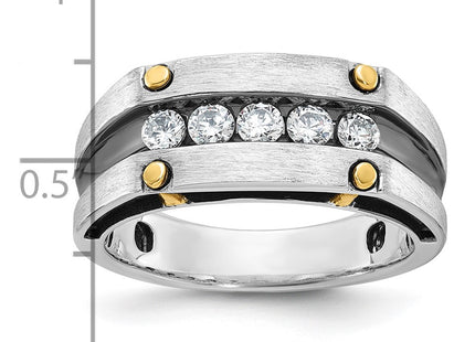 14k Two-tone Rings Style B63859 - Classique Jewelry Inc.