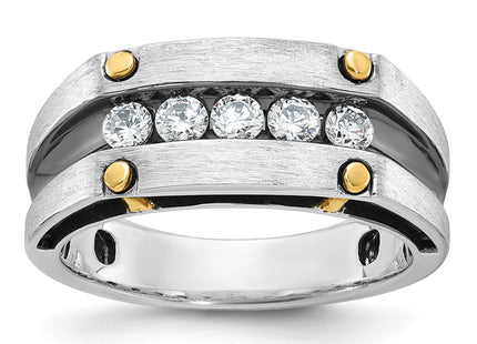 14k Two-tone Rings Style B63859 - Classique Jewelry Inc.