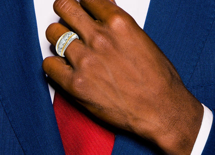 14k Two-tone Rings Style B63864 - Classique Jewelry Inc.
