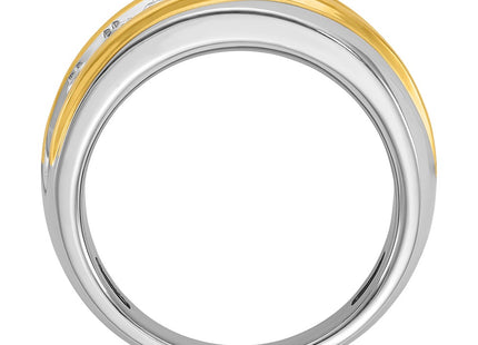 14k Two-tone Rings Style B63864 - Classique Jewelry Inc.