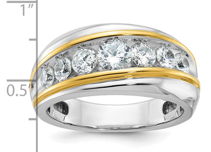 14k Two-tone Rings Style B63864 - Classique Jewelry Inc.