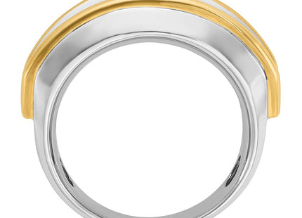 14k Two-tone Rings Style B63866 - Classique Jewelry Inc.