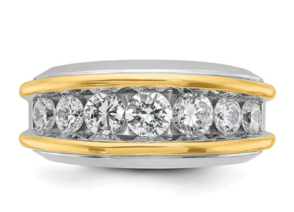 14k Two-tone Rings Style B63866 - Classique Jewelry Inc.