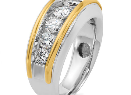 14k Two-tone Rings Style B63866 - Classique Jewelry Inc.