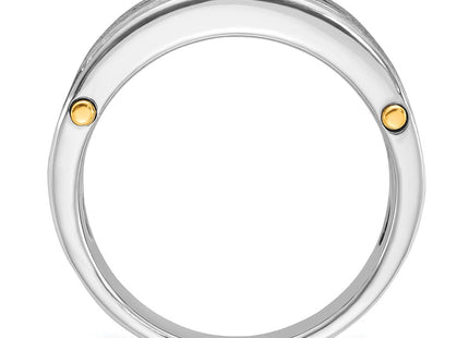 14k Two-tone Rings Style B63871 - Classique Jewelry Inc.