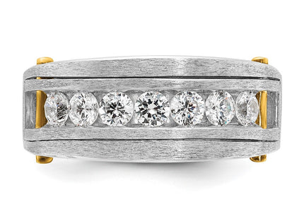 14k Two-tone Rings Style B63871 - Classique Jewelry Inc.
