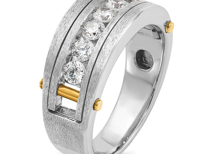 14k Two-tone Rings Style B63871 - Classique Jewelry Inc.
