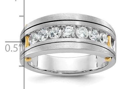 14k Two-tone Rings Style B63871 - Classique Jewelry Inc.