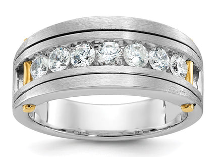 14k Two-tone Rings Style B63871 - Classique Jewelry Inc.