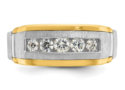 14k Two-tone Rings Style B63873 - Classique Jewelry Inc.