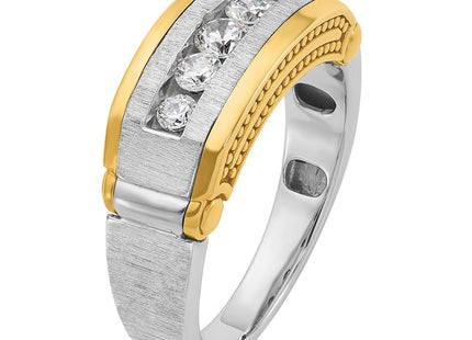 14k Two-tone Rings Style B63873 - Classique Jewelry Inc.