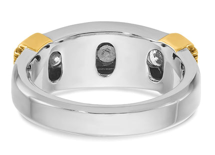 14k Two-tone Rings Style B63877 - Classique Jewelry Inc.