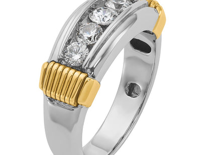 14k Two-tone Rings Style B63877 - Classique Jewelry Inc.