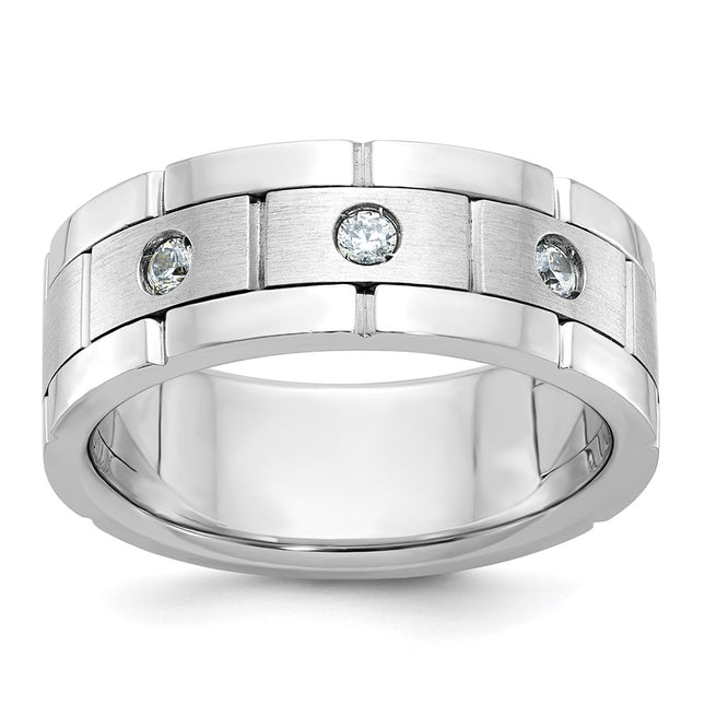 14k White Gold Rings Style B63898 - Classique Jewelry Inc.
