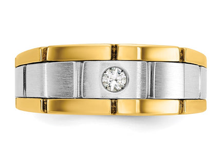14k Two-tone Rings Style B63902 - Classique Jewelry Inc.