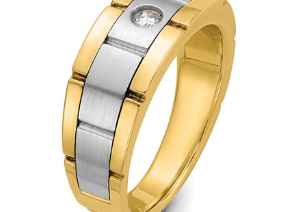 14k Two-tone Rings Style B63902 - Classique Jewelry Inc.