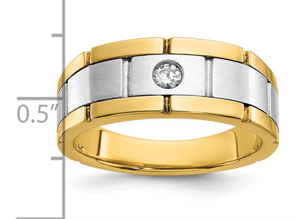 14k Two-tone Rings Style B63902 - Classique Jewelry Inc.