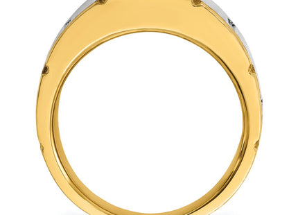14k Two-tone Rings Style B63915 - Classique Jewelry Inc.