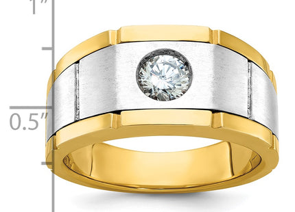 14k Two-tone Rings Style B63915 - Classique Jewelry Inc.