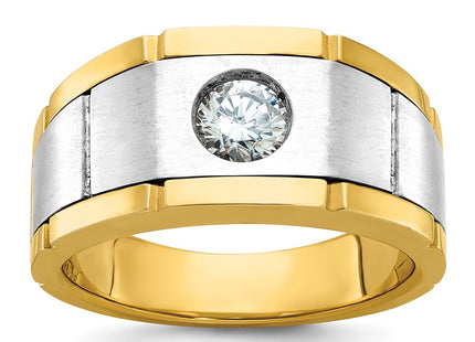 14k Two-tone Rings Style B63915 - Classique Jewelry Inc.