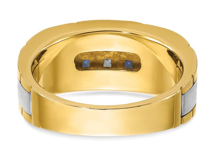 14k Two-tone Rings Style B63934 - Classique Jewelry Inc.