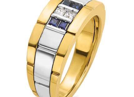 14k Two-tone Rings Style B63934 - Classique Jewelry Inc.
