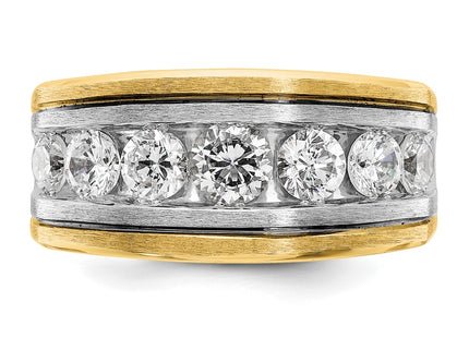 14k Two-tone Rings Style B63970 - Classique Jewelry Inc.