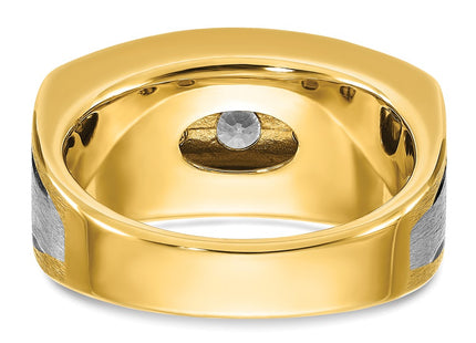 14k Two-tone Rings Style B63970 - Classique Jewelry Inc.