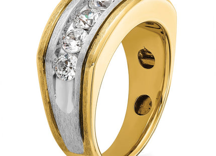 14k Two-tone Rings Style B63970 - Classique Jewelry Inc.