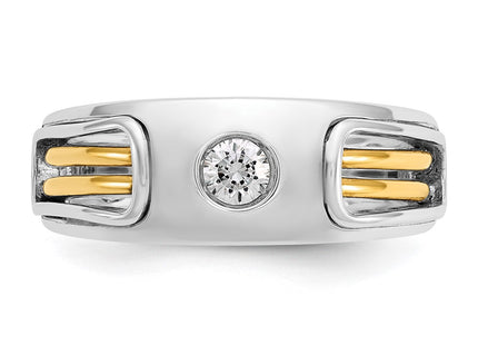 14k Two-tone Rings Style B63971 - Classique Jewelry Inc.