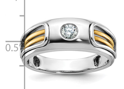 14k Two-tone Rings Style B63971 - Classique Jewelry Inc.