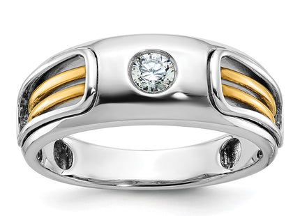 14k Two-tone Rings Style B63971 - Classique Jewelry Inc.