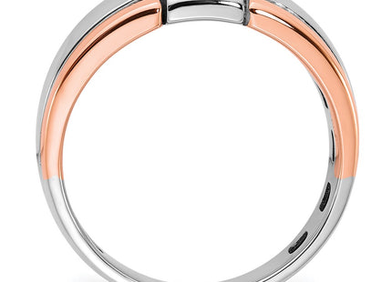 14K White/Rose Gold Rings Style B63976 - Classique Jewelry Inc.