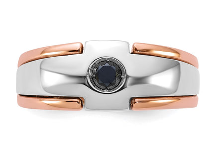 14K White/Rose Gold Rings Style B63976 - Classique Jewelry Inc.